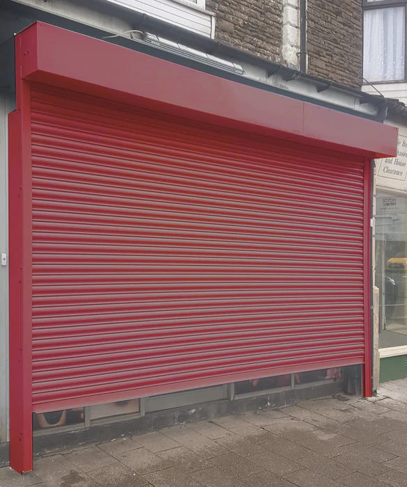 Shopfront Roller Shutter (Electric)